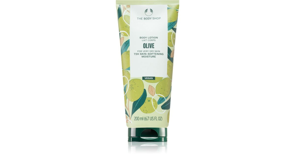 The body shop lotion body all'oliva per pelli molto secche - 200ml
