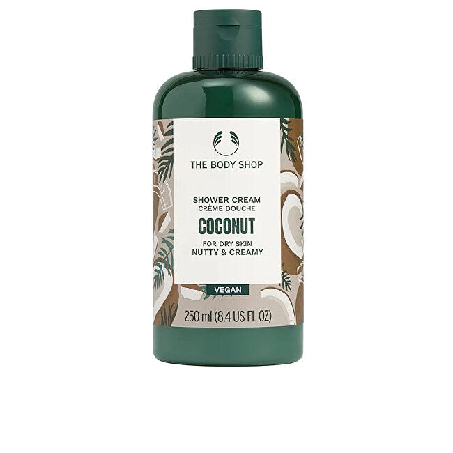 Shower cream for dry skin Coconut (Shower Cream) - Volume: 250 ml