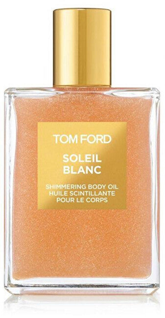 Soleil Blanc - glitter body oil (rose gold) - Volume: 100 ml