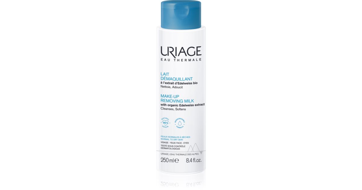 Uriage Latte Struccante - Deterge e Ammorbidisce - Pelle da normale a secca 250 ml