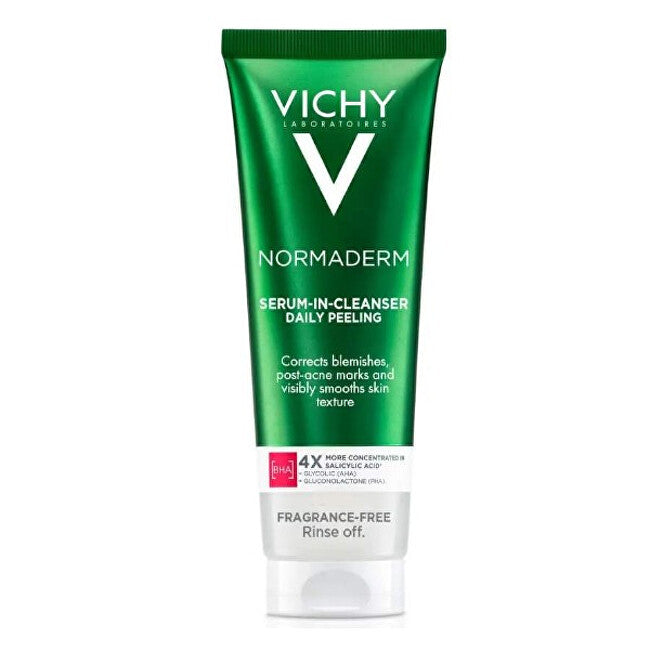 Cleansing serum for daily skin peeling Normaderm (Serum-In-Cleanser Daily Peeling) 125 ml