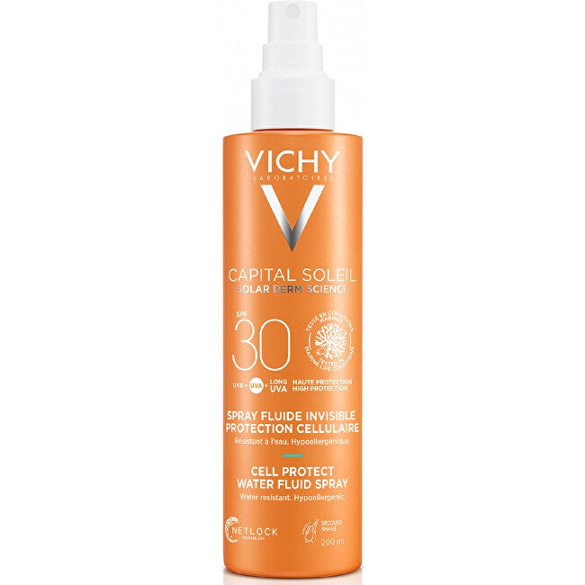 Sunscreen spray SPF 30 Cell Protect Water Fluid Spray 200 ml