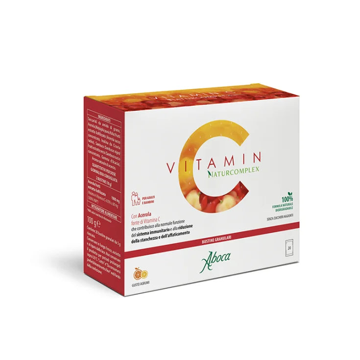 Aboca spa societa' agricola Vitamin C Naturcomplex Aboca 20 Bustine Da 5G