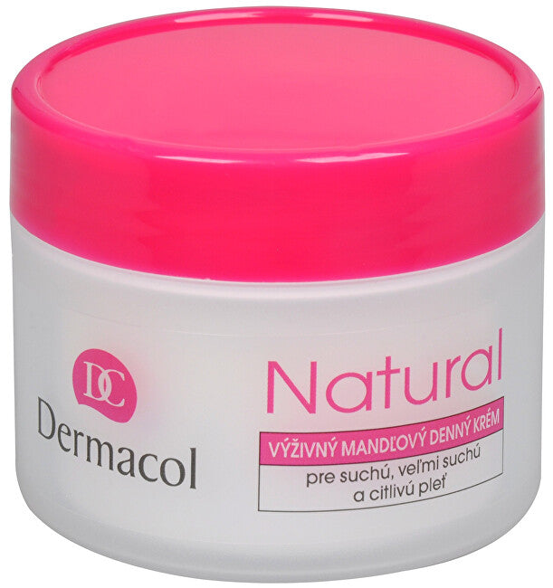 Nourishing Day Cream Natural almond - 50 ml jar