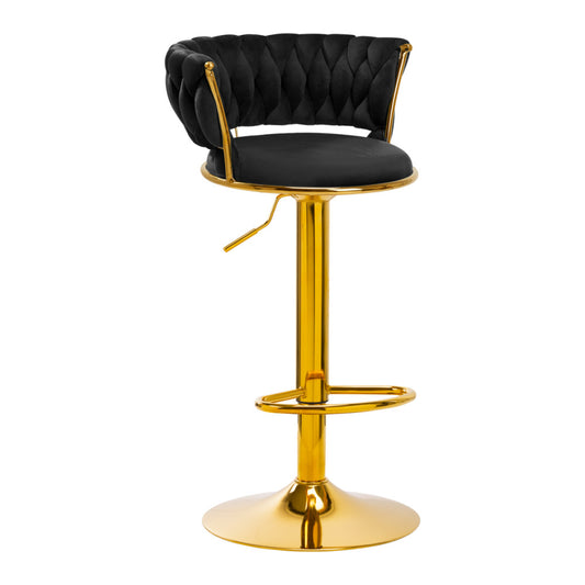 4Rico Stool Da Bar Qs-B313A Velvet Black