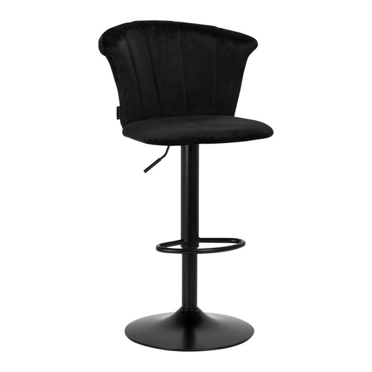 4Rico Stool Da Bar Qs-B801 Velvet Black