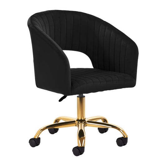 Chair Girevole 4Rico Qs-Of212G Nera
