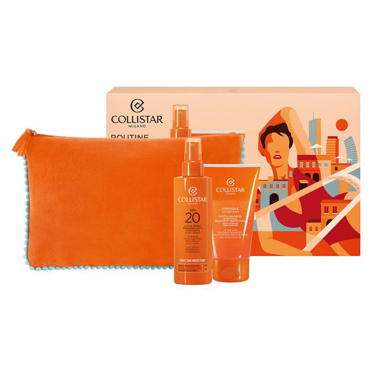 Collistar COFANETTO lotion spray ABBRONZANTE moisturizing SPF 20