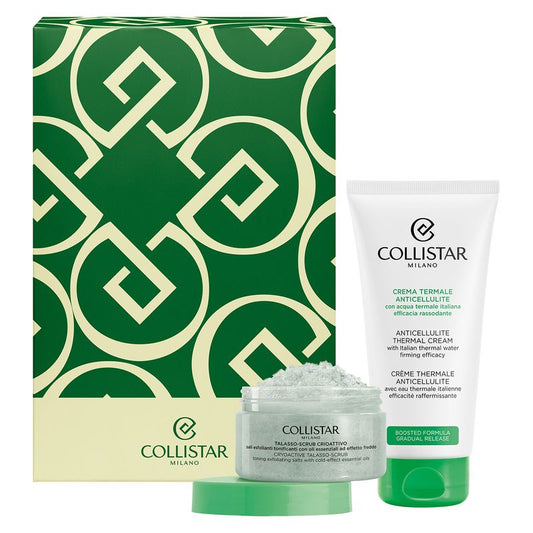 Collistar Kit cream Termale Anticellulite + Talasso-Scrub Crioattivo