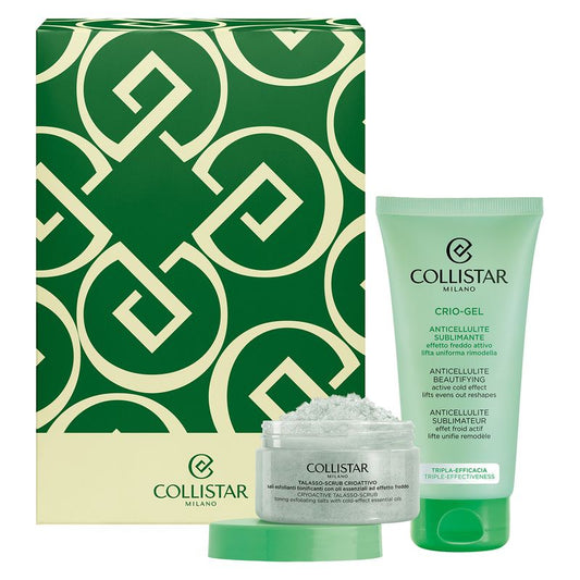 Collistar Kit Crio-Gel Anticellulite Sublimante + Talasso-Scrub Crioattivo