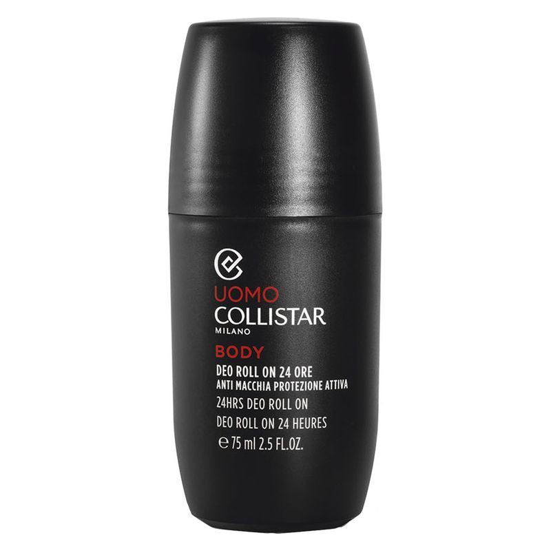 Collistar Uomo Deo Roll On 24 Ore Anti Macchia Protezione Attiva 75 Ml