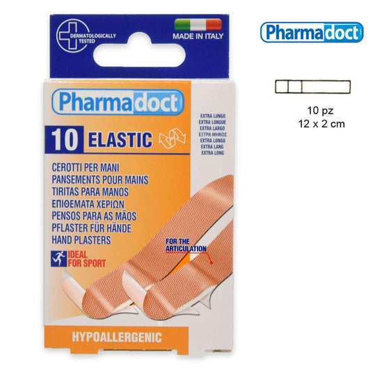 Pharmadoct cerotti dito in cotone elastico extension 10 pezzi
