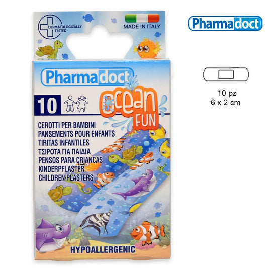 Pharmadoct cerotti stampati 10 pz bambini