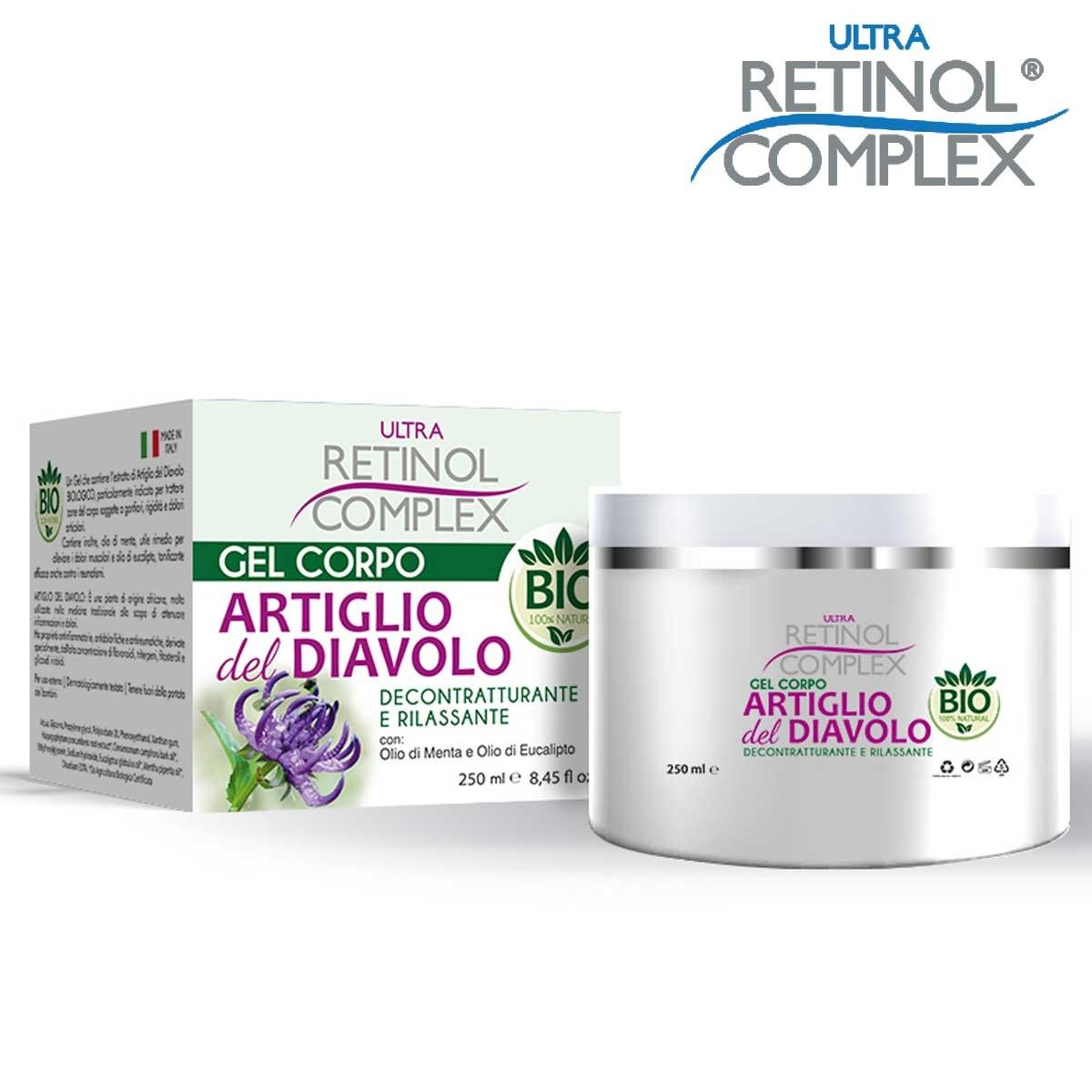Retinol complex crema corpo artiglio del diavolo 250 ml