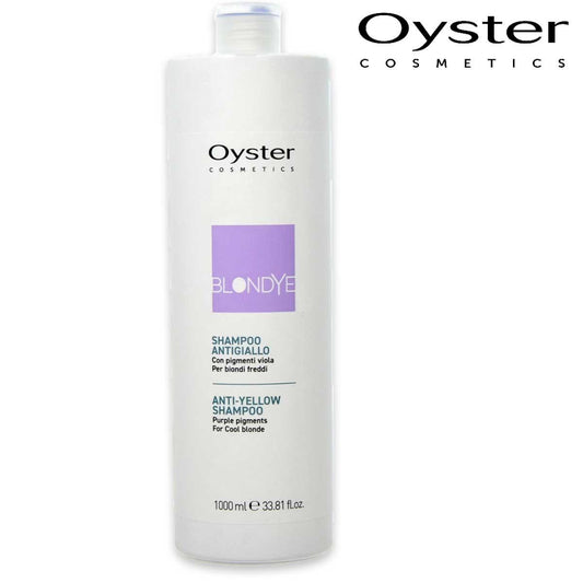 Oyster shampoo biondo antigiallo 1000 ml.