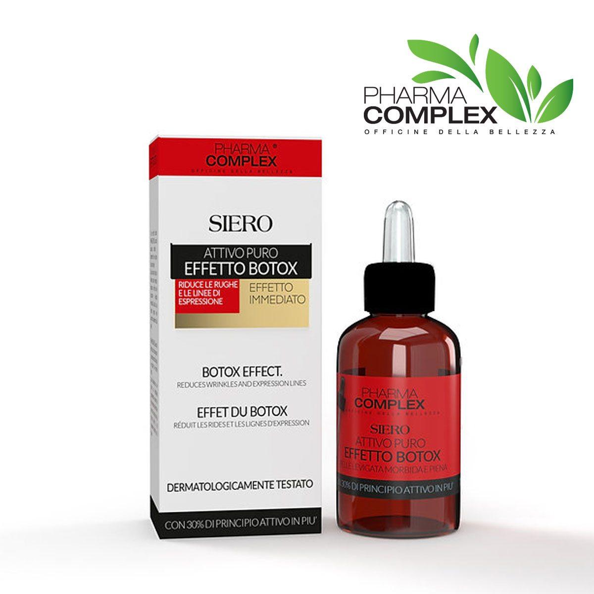 Pharma complex siero viso attivi puri effetto botox 30 ml