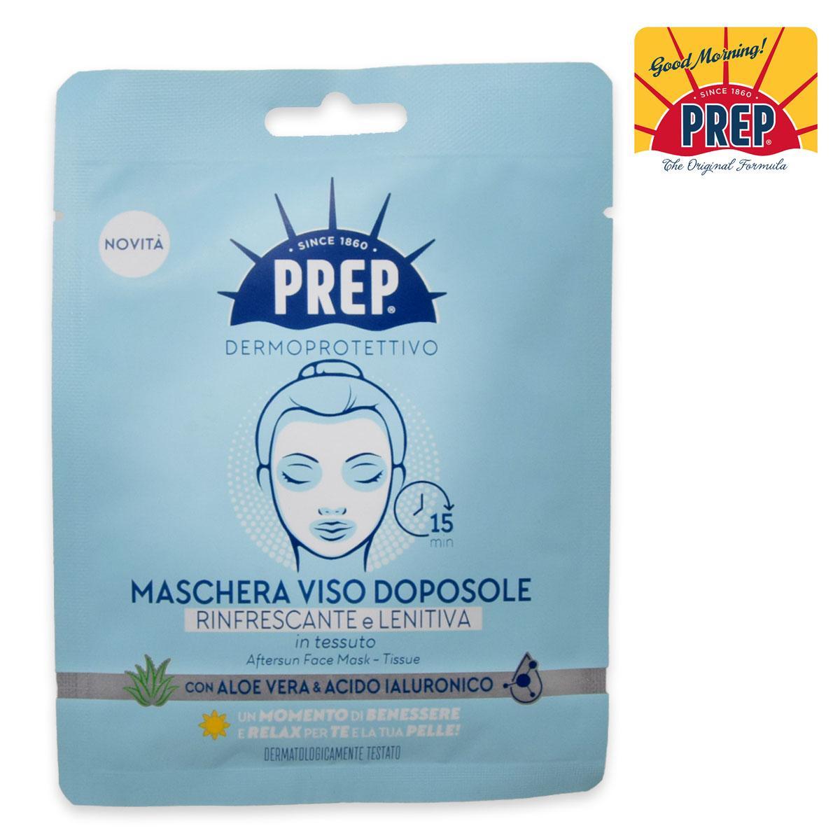 Prep maschera viso doposole