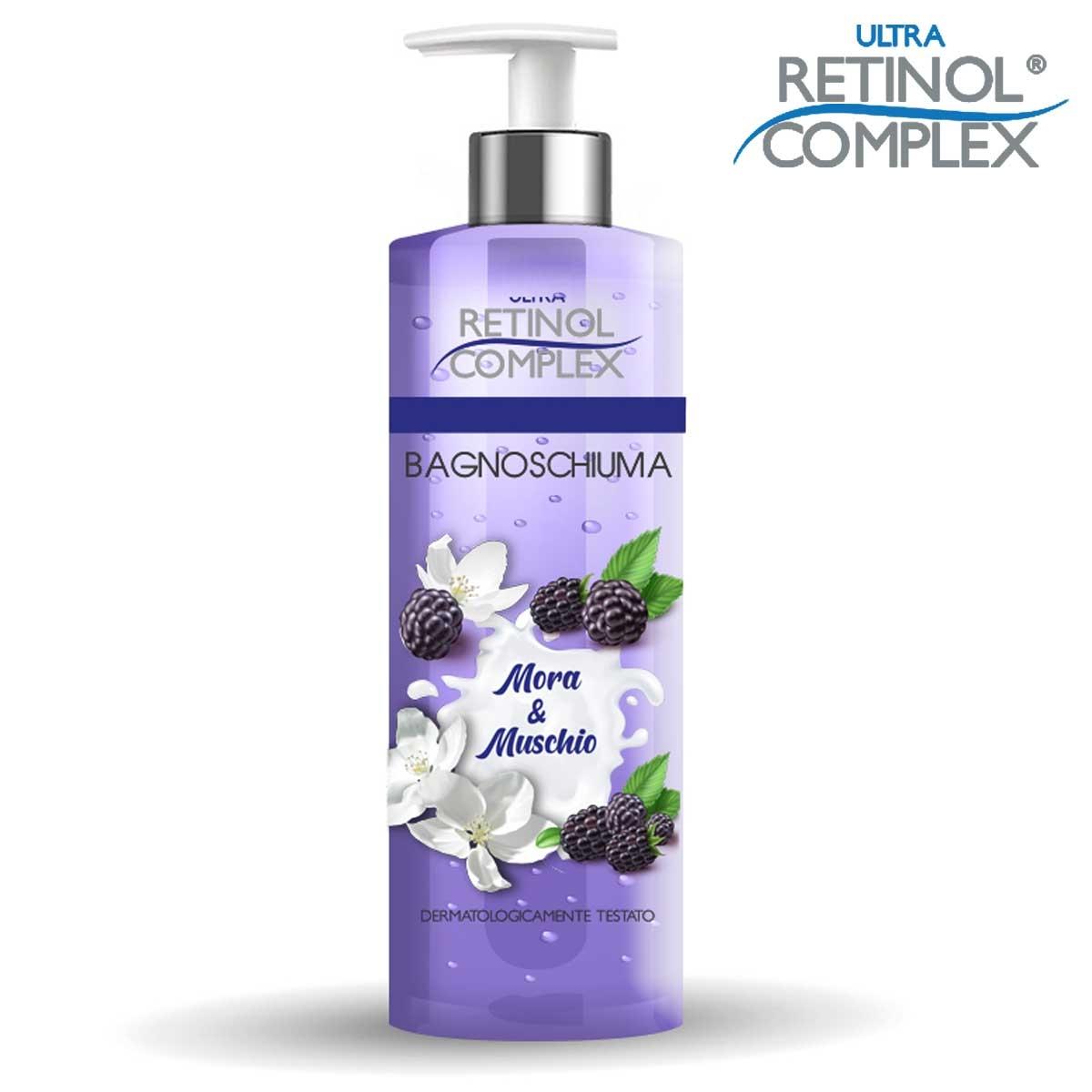 Retinol complex bagnoschiuma mora & muschio 500 ml