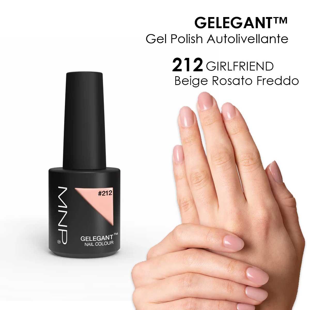 MNP MESAUDA GELEGANT Gel Nail Polish 8ml 212 Girlfriend