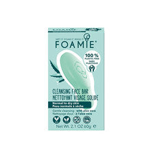 Foamie Foamie Aloe You Vera Much Barretta Detergente Viso (Pelle da Normale a Secca) - Sapone per la Pelle - 60g