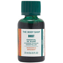 The body shop Boost Mandarino e Bergamotto Miscela di oli essenziali - oil essenziale rinvigorente - 20 ml