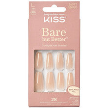 Kiss my face Kiss my face Bare but Better Nude Drama unghie ( 28 pcs )