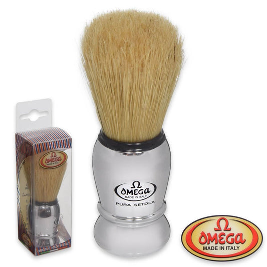 Pennello barba pura setola sterilizzata omega