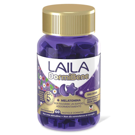 A.menarini ind.farm.riun.srl Laila Dormibene 60 Pastiglie Gommose