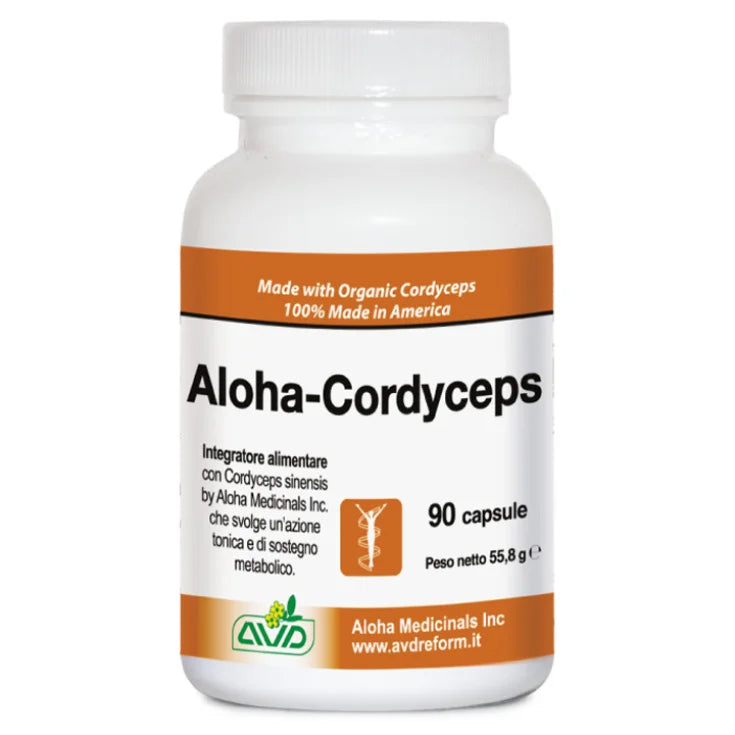 A.v.d. reform srl Aloha Cordyceps Biologico Avd Reform 90 Capsule