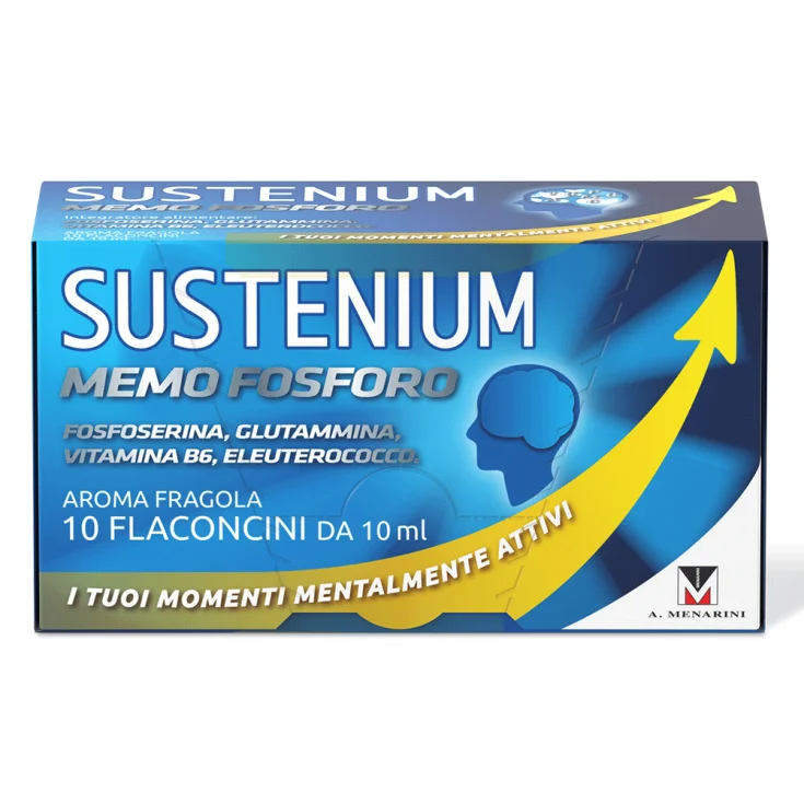 A.menarini ind.farm.riun.srl Sustenium Memo Fosforo Menarini 10 Flaconcini