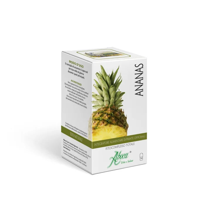 Aboca spa societa' agricola Ananas Fitocomplesso Totale Aboca 50 Opercoli Da 450Mg