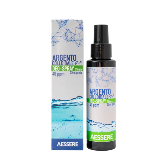 Aessere srl Argento Colloidale Plus Deo Spray Aessere 75Ml + 25Ml Omaggio