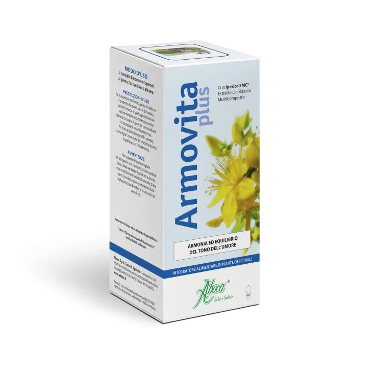 Aboca spa societa' agricola Armovita Plus Aboca 100 Opercoli Da 500Mg