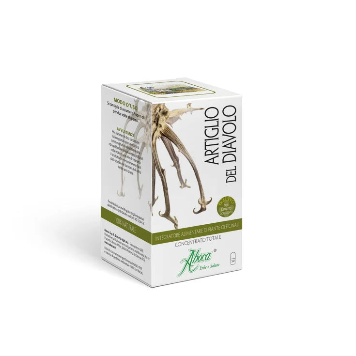 Aboca spa societa' agricola Artiglio Del Diavolo Concentrato Totale Aboca 50 Opercoli Da 500Mg