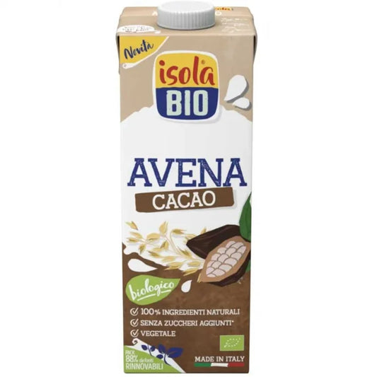 Abafoods srl Bevanda Di Avena Cacao Isola Bio® 1Litro