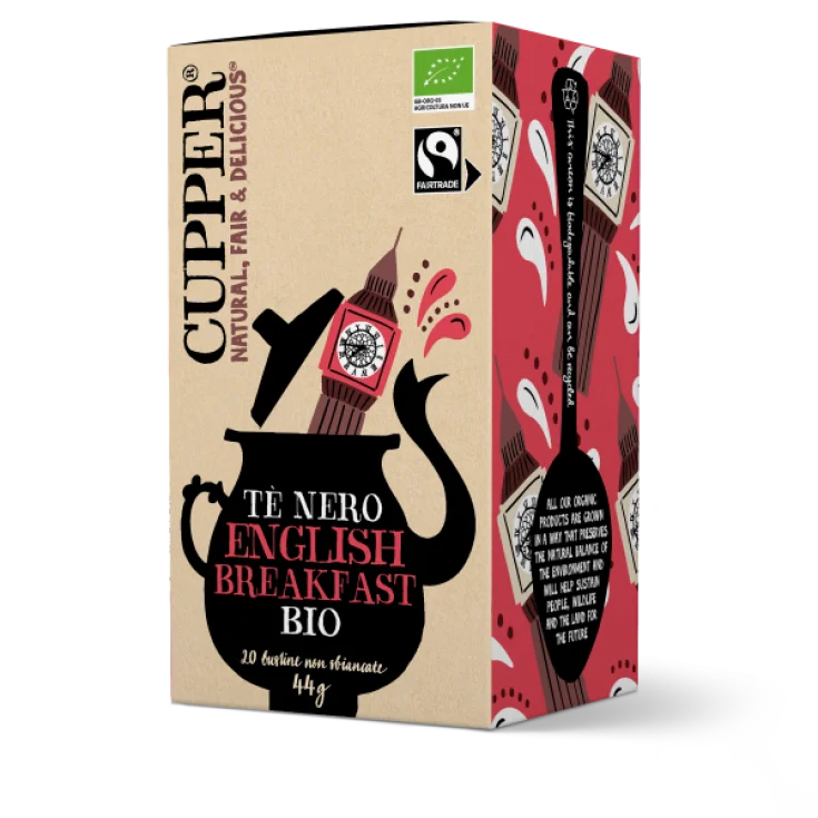 Abafoods srl English Breakfast Tè Nero Biologico Cupper® 44G