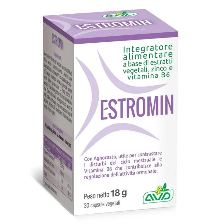 A.v.d. reform srl Estromin Avd Reform 30 Capsule Vegetali