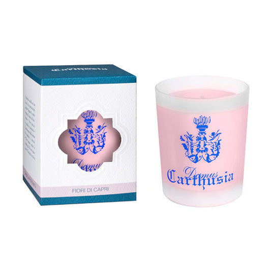 Carthusia Fiori di Capri Candela profumata fiorita raffinata 70g