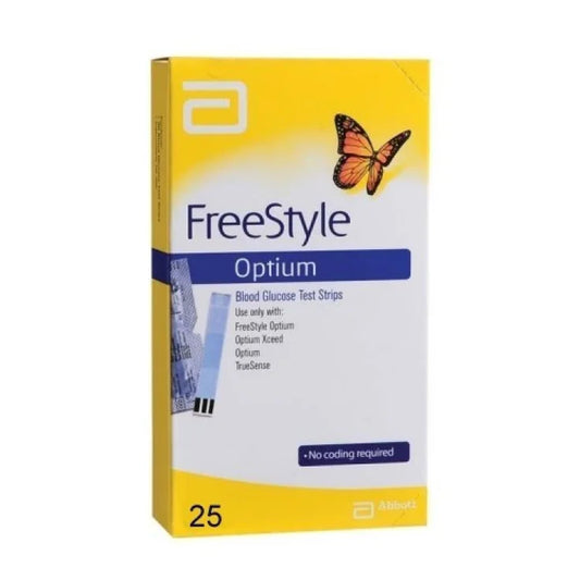Abbott diabetes care italia Freestyle Optium Test Abbott 25 Strisce