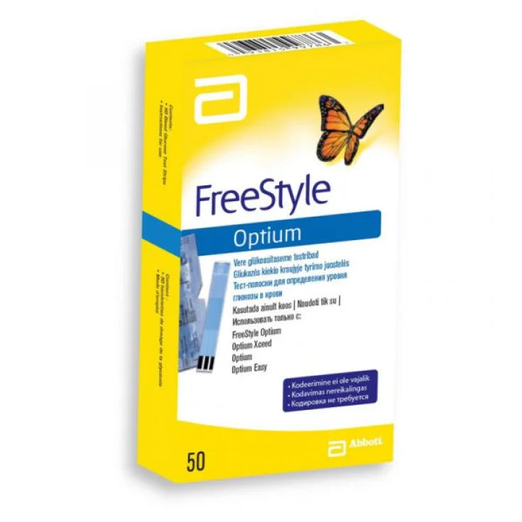 Abbott diabetes care italia Freestyle Optium Test Abbott 50 Strisce