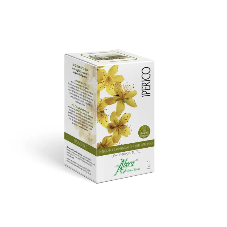 Aboca spa societa' agricola Iperico Concentrato Totale Aboca 50 Opercoli Da 500Mg
