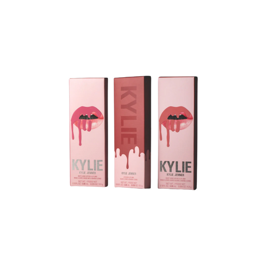 Kylie Cosmetics Set lipstick Liquido Velvet + pencil lips Tonalità: 405 Red Velvet
