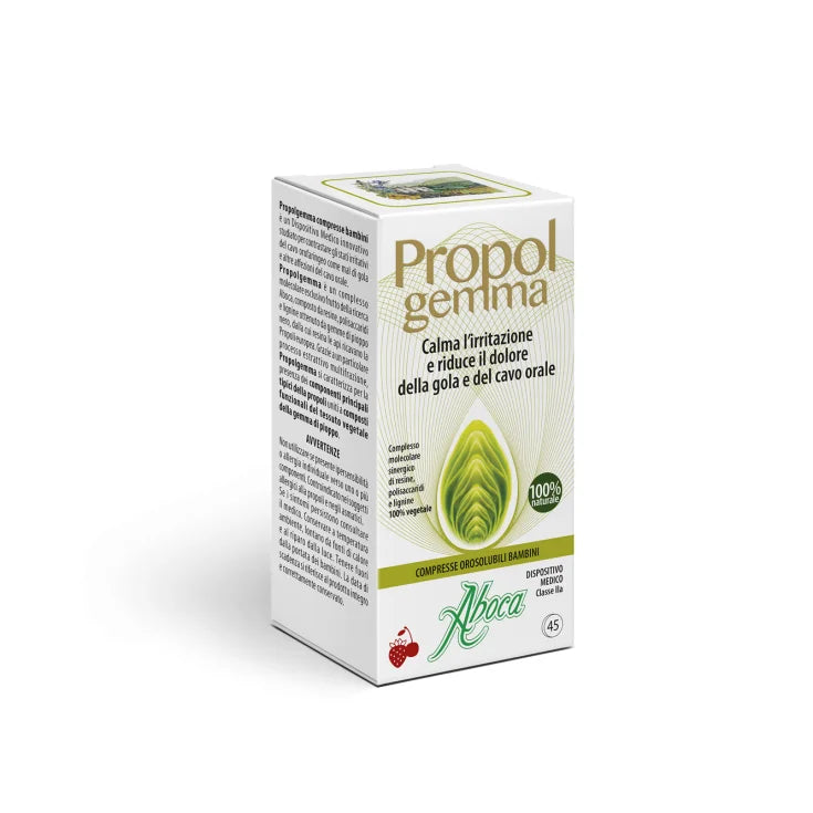 Aboca spa societa' agricola Propolgemma Bambini Aboca 45 Compresse Orosolubili