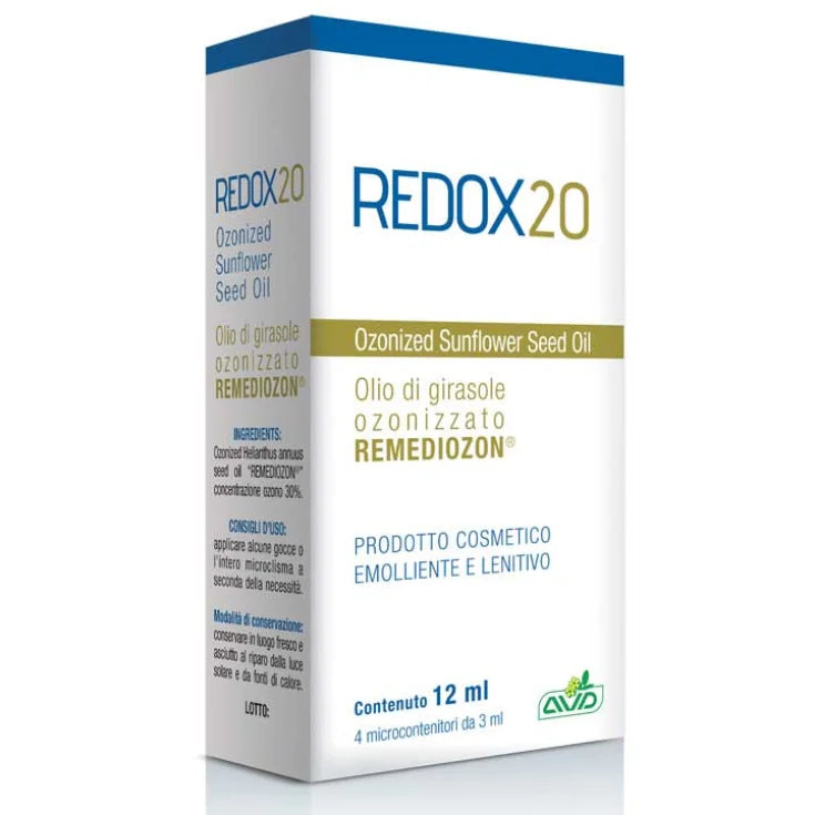 A.v.d. reform srl Redox 20 Avd Reform 4 Microcontenitori Da 3,5Ml