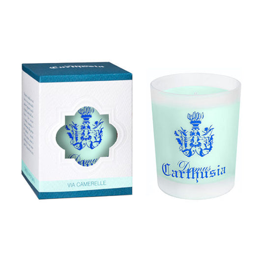 Carthusia Via Camerelle Candela profumata delicata raffinata 70g