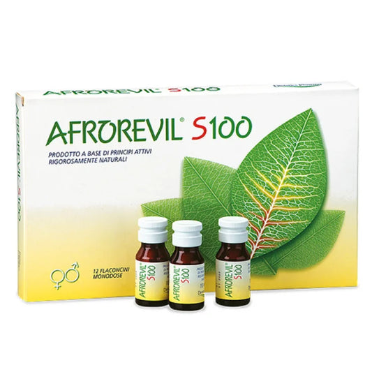 A.b.c. trading srl Afrorevil® S100 Abc Trading 12 Flaconcini Da 10Ml