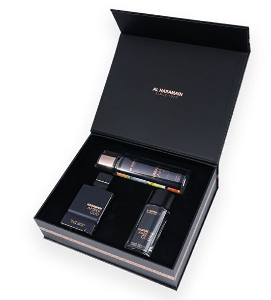 Amber Oud Private Edition - EDP 75 ml + EDP 30 ml + fragrance mist 250 ml