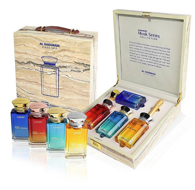 Kolekce Musk Collection - EDP 4 x 100 ml + plnitelný flakon