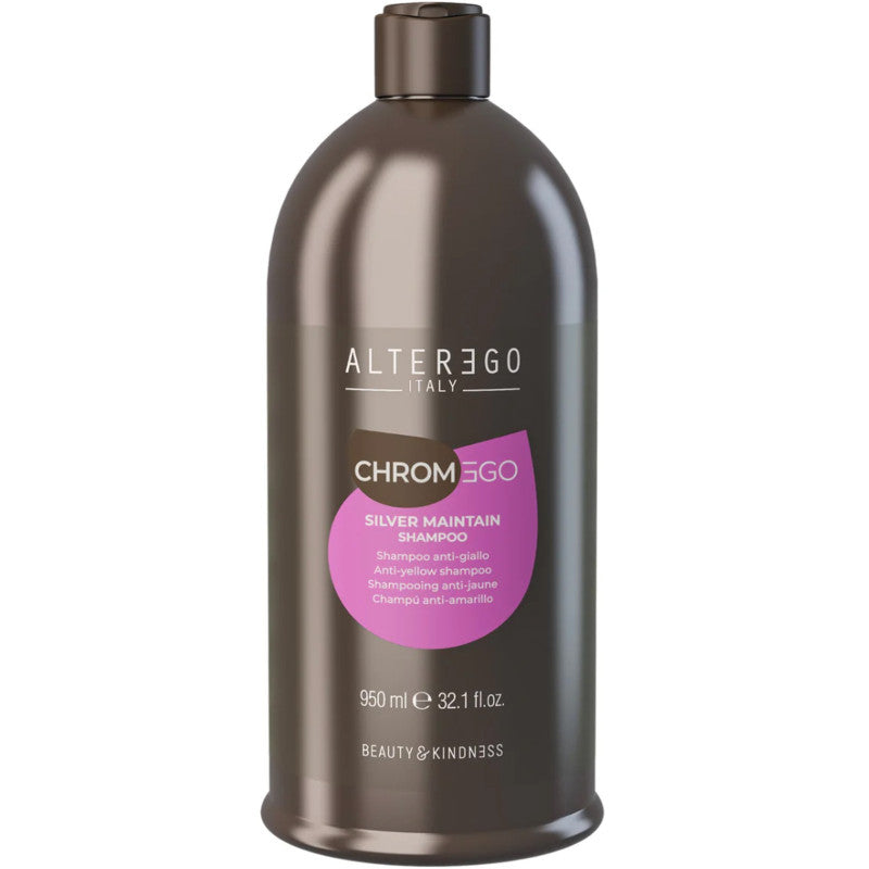 Alter Ego Chromego Silver Mantain Shampoo Raffreddamento Color 900 Ml