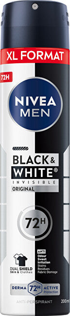 Antiperspirant spray for men Invisible For Black & White Power 150 ml